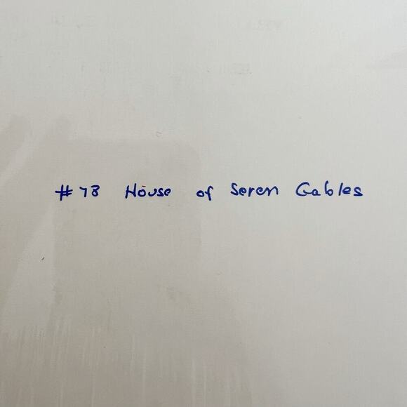 NEW The House of Seven Gables Art Watercolor Painting Print Mat Limited Edition - Picture 12 of 15